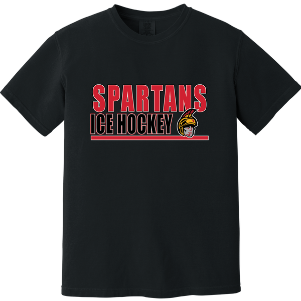 Seacoast Spartans (Ice Hockey) Heavyweight Ring Spun Tee