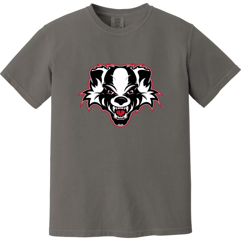 Scary Badgers Heavyweight Ring Spun Tee