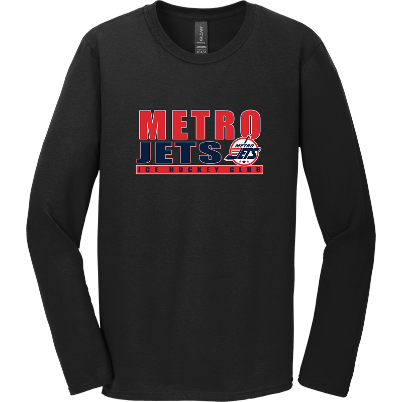 Metro Jets Softstyle Long Sleeve T-Shirt