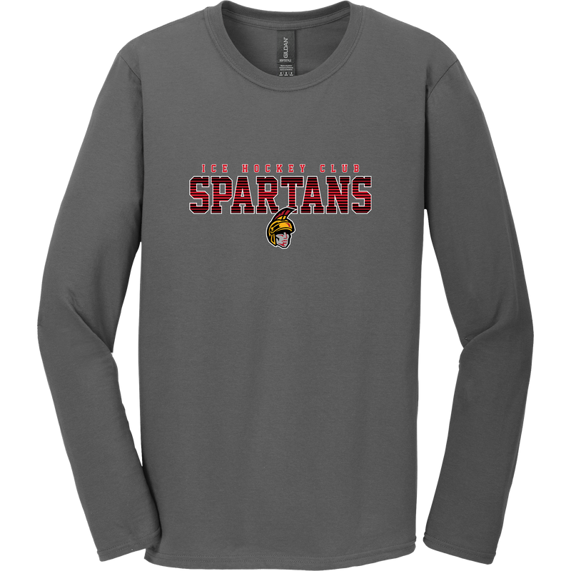 Seacoast Spartans (Ice Hockey) Softstyle Long Sleeve T-Shirt