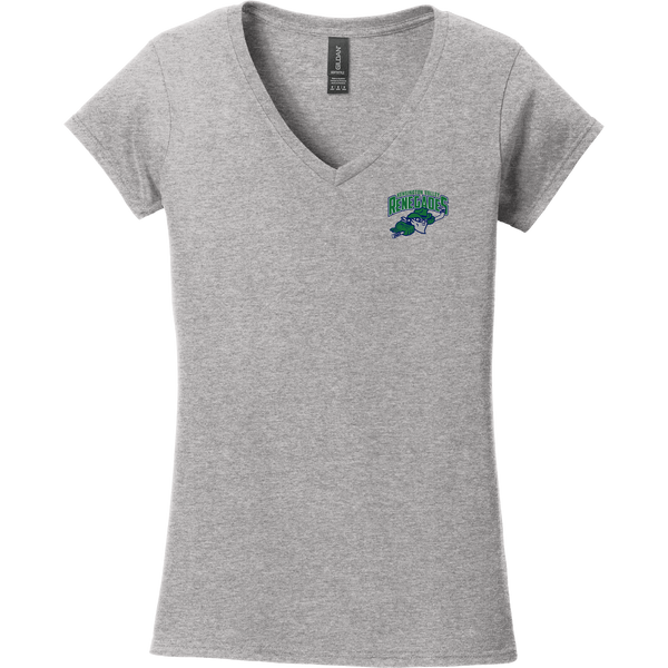 Kensington Valley Renegades Softstyle Ladies Fit V-Neck T-Shirt