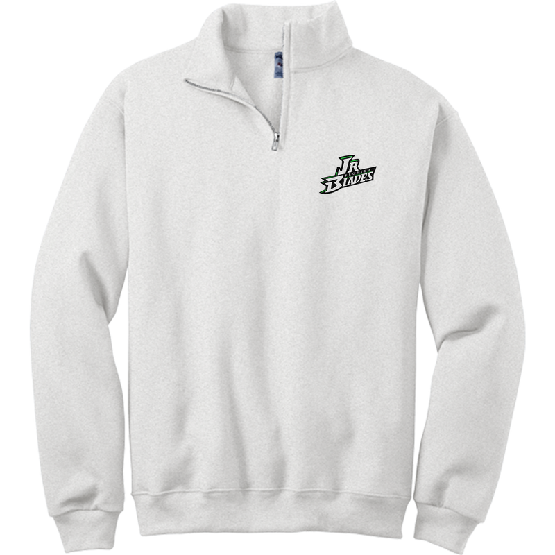 Junior Blades NuBlend 1/4-Zip Cadet Collar Sweatshirt