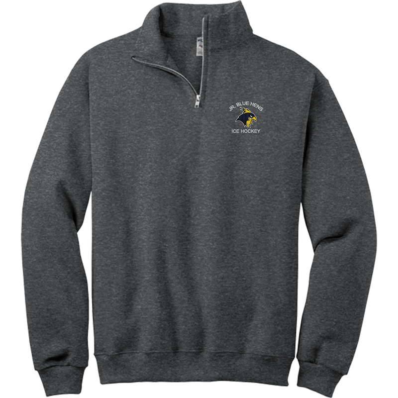 Delaware Jr. Blue Hens NuBlend 1/4-Zip Cadet Collar Sweatshirt