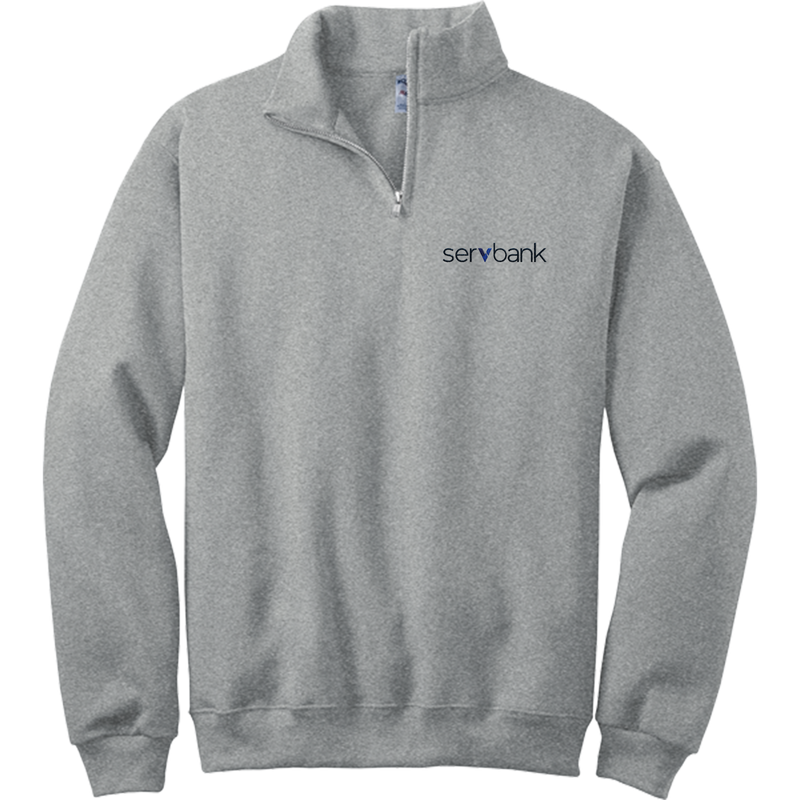 Servbank NuBlend 1/4-Zip Cadet Collar Sweatshirt