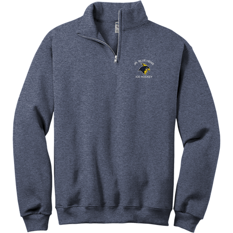 Delaware Jr. Blue Hens NuBlend 1/4-Zip Cadet Collar Sweatshirt