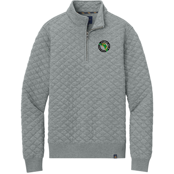 Florida Eels Brooks Brothers Diamond Quilt 1/4-Zip