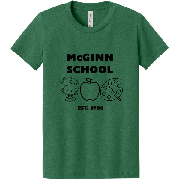 McGinn Elementary Youth 'Icon' Heather CVC Tee