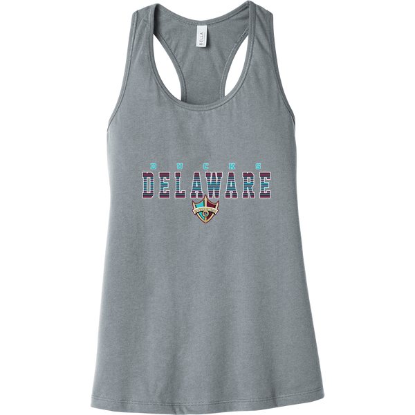 Delaware Ducks Womens Jersey Racerback Tank