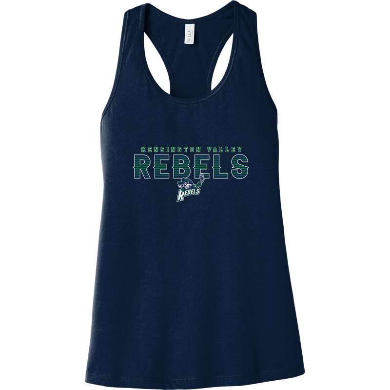 Kensington Valley Rebels Womens Jersey Racerback Tank