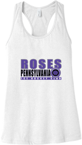 PA Roses Womens Jersey Racerback Tank