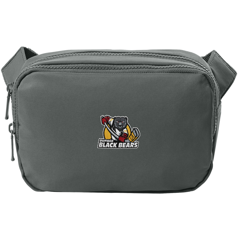 Dupage Black Bears Matte Dual-Compartment Crossbody