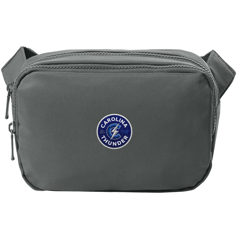Carolina Thunder Matte Dual-Compartment Crossbody