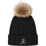 Danbury Hat Tricks Faux Fur Pom Beanie