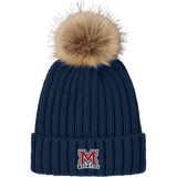 Jr. Mounties Faux Fur Pom Beanie