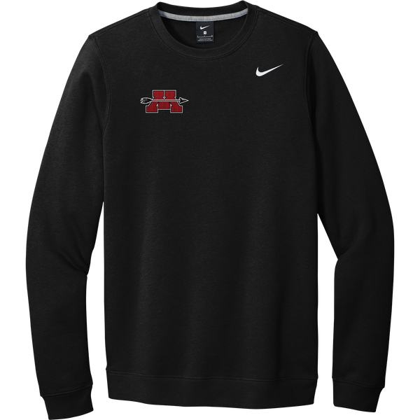 Mercer Arrows Nike Club Fleece Crew