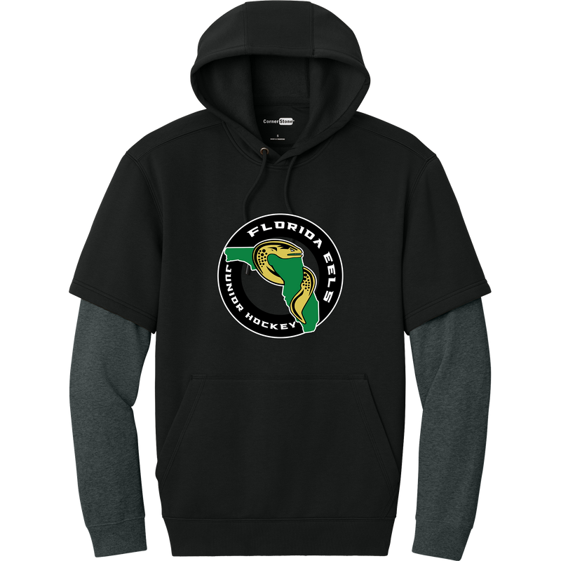 Florida Eels Tough Fleece Layered Hoodie