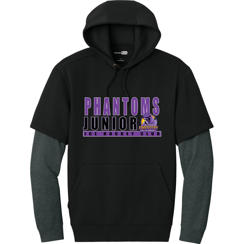 Jr. Phantoms Tough Fleece Layered Hoodie