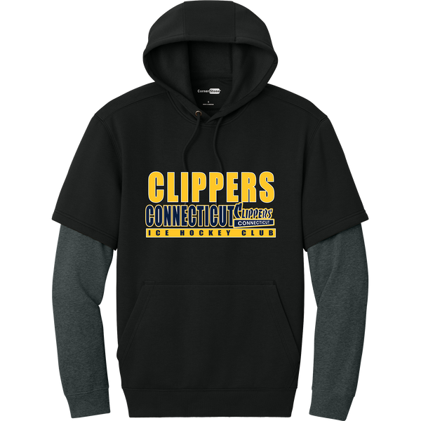 CT Clippers Tough Fleece Layered Hoodie