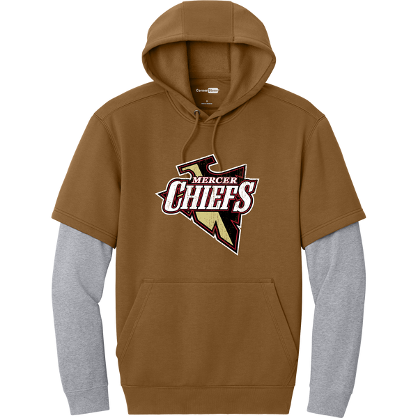 Mercer Chiefs Tough Fleece Layered Hoodie
