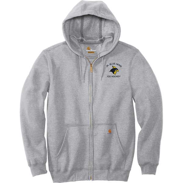 Delaware Jr. Blue Hens Carhartt Midweight Hooded Zip-Front Sweatshirt