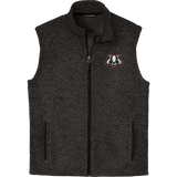 Scary Badgers Sweater Fleece Vest