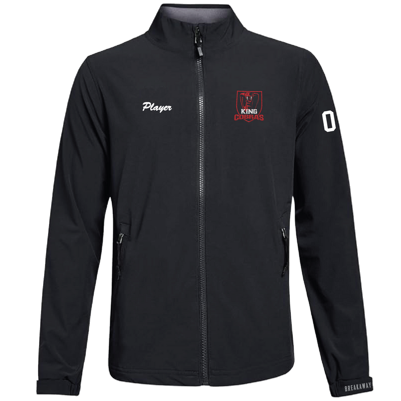 Youth Breakaway Lightweight Warm Up Jacket (King Cobras)