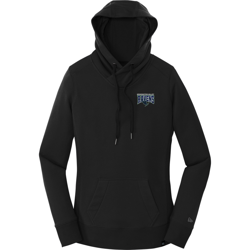 Kensington Valley Ravens New Era Ladies French Terry Pullover Hoodie