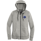 Carolina Thunder New Era Ladies French Terry Full-Zip Hoodie