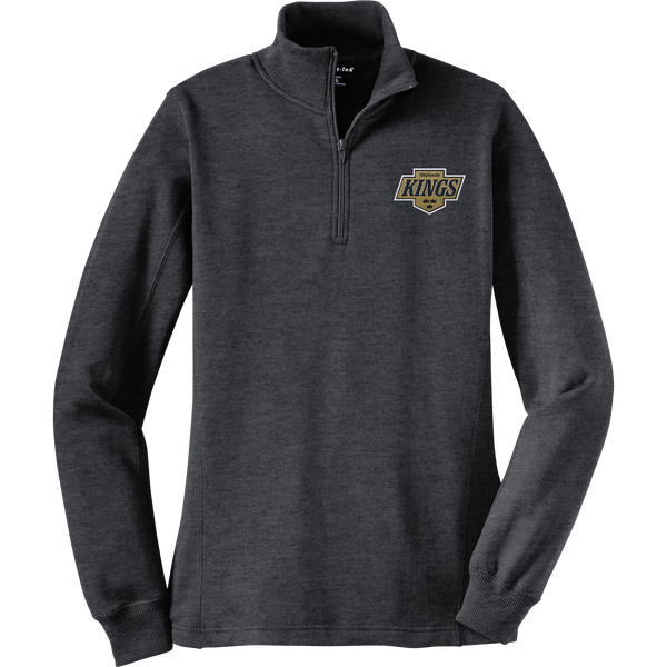 Skylands Kings Ladies 1/4-Zip Sweatshirt
