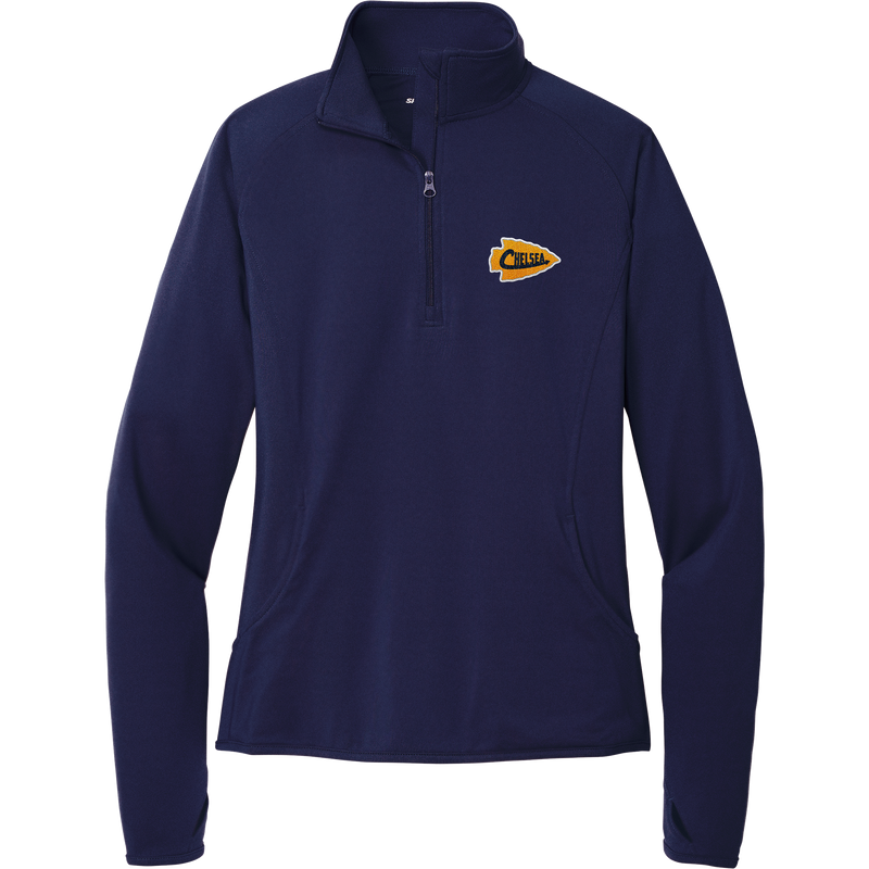 Chelsea Chiefs Ladies Sport-Wick Stretch 1/4-Zip Pullover