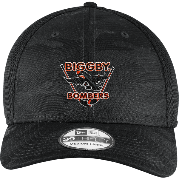 Biggby Bombers New Era Tonal Camo Stretch Tech Mesh Cap