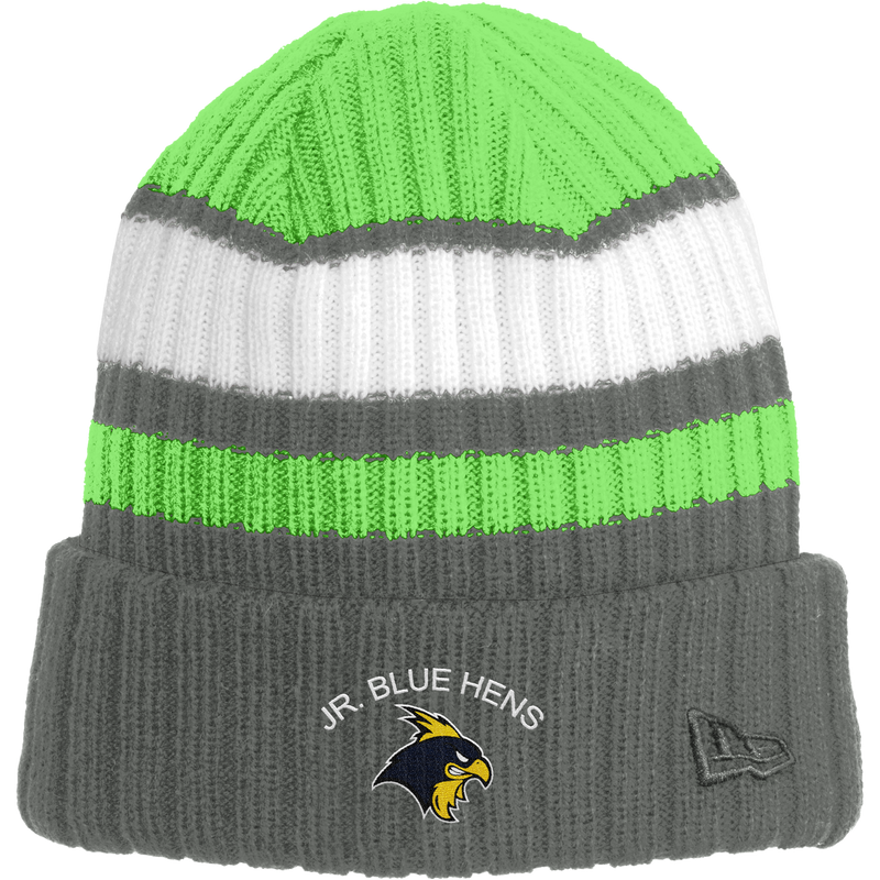 Delaware Jr. Blue Hens New Era Ribbed Tailgate Beanie