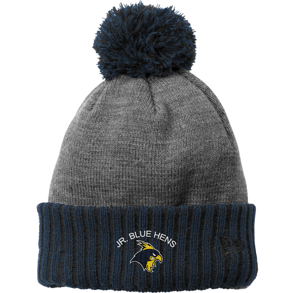 Delaware Jr. Blue Hens New Era Colorblock Cuffed Beanie