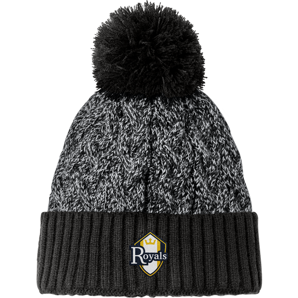 Royals Hockey Club New Era Marled Knit Pom Beanie