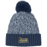 CT Clippers New Era Marled Knit Pom Beanie