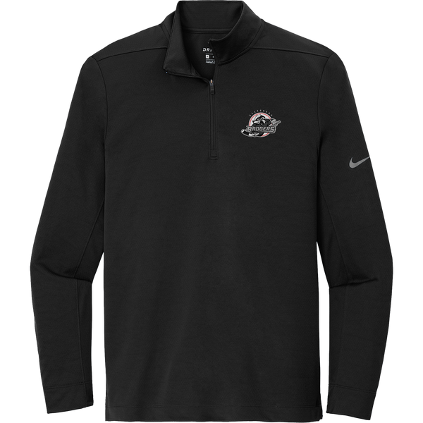 Allegheny Badgers Nike Dry 1/2-Zip Cover-Up