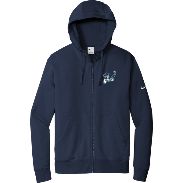 Kensington Valley Rebels Nike Club Fleece Sleeve Swoosh Full-Zip Hoodie
