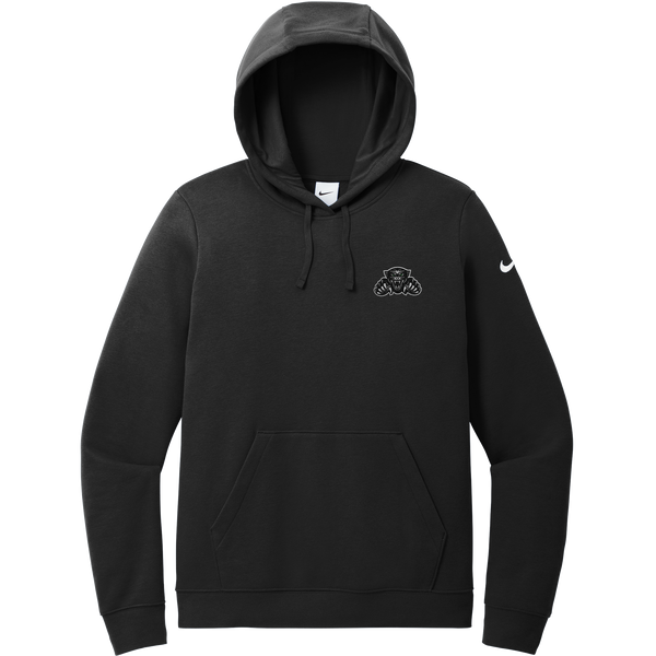 Igloo Jaguars Nike Women's Club Fleece Sleeve Swoosh Pullover Hoodie