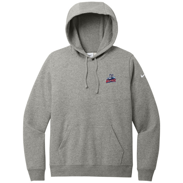 CT Wolfpack South Nike Women's Club Fleece Sleeve Swoosh Pullover Hoodie