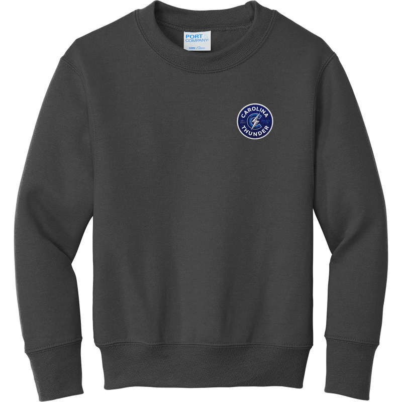 Carolina Thunder Youth Core Fleece Crewneck Sweatshirt