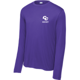Curry College Long Sleeve PosiCharge Competitor Tee