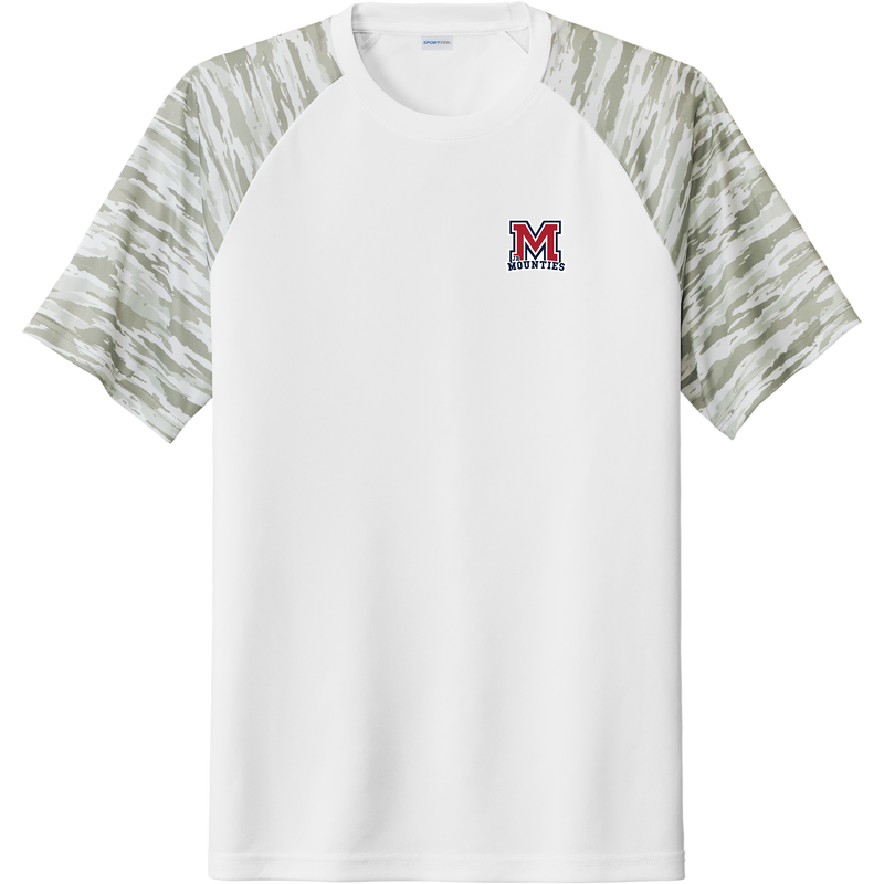 Jr. Mounties Drift Camo Colorblock Tee