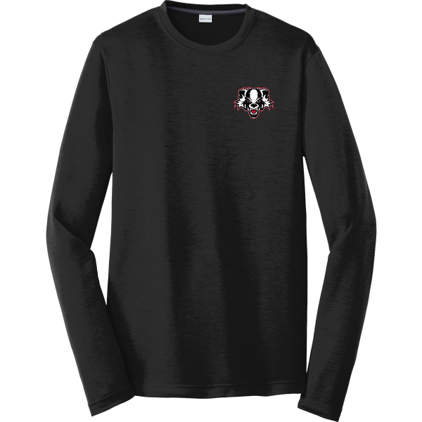 Scary Badgers Long Sleeve PosiCharge Competitor Cotton Touch Tee