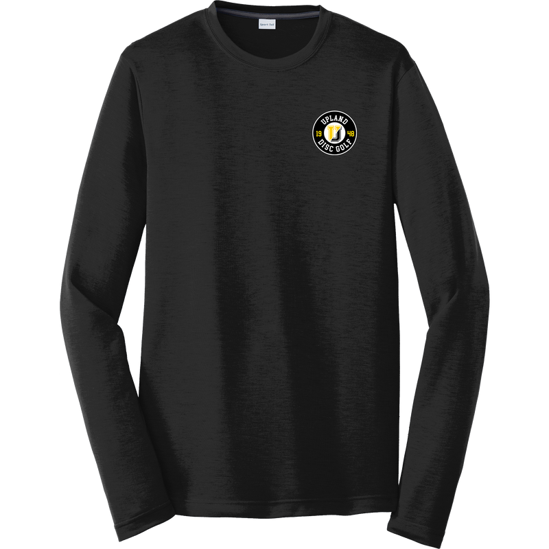 Upland Disc Golf Long Sleeve PosiCharge Competitor Cotton Touch Tee